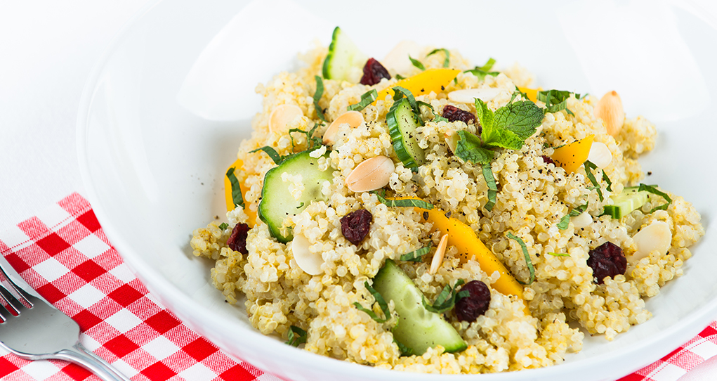 Salade de quinoa au cari image