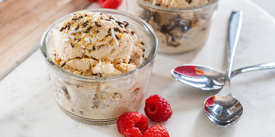 Crème glacée nanaimo authentique sans sorbetière image